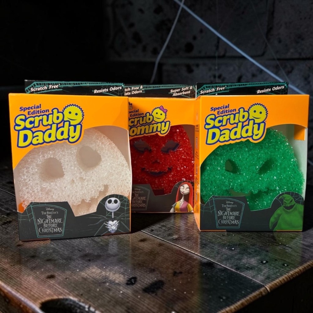 Scrub Daddy Special Edition - Tim Burtona Nightmare Halloween Edition Lot 3